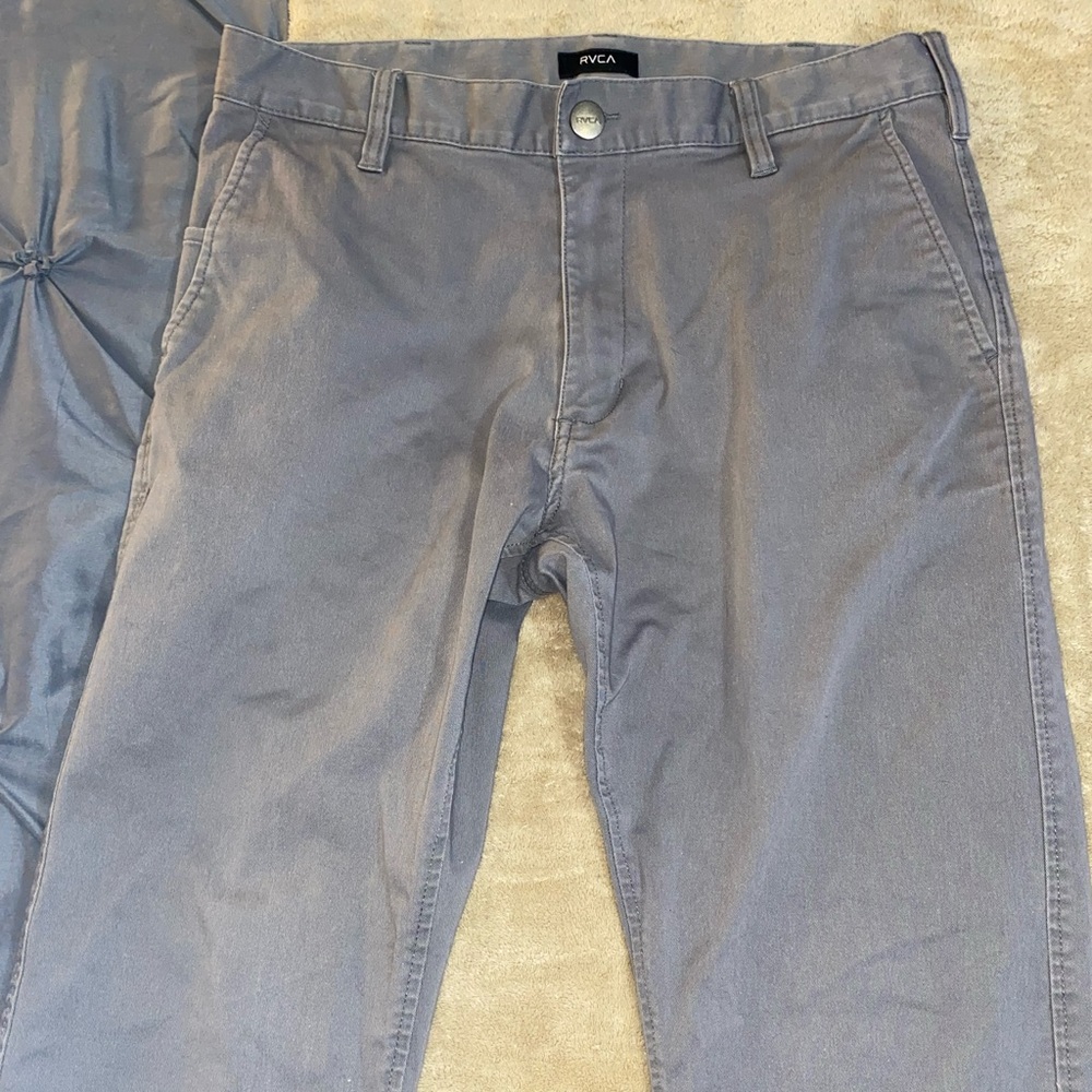 Size 32 Gray RVCA Chinos